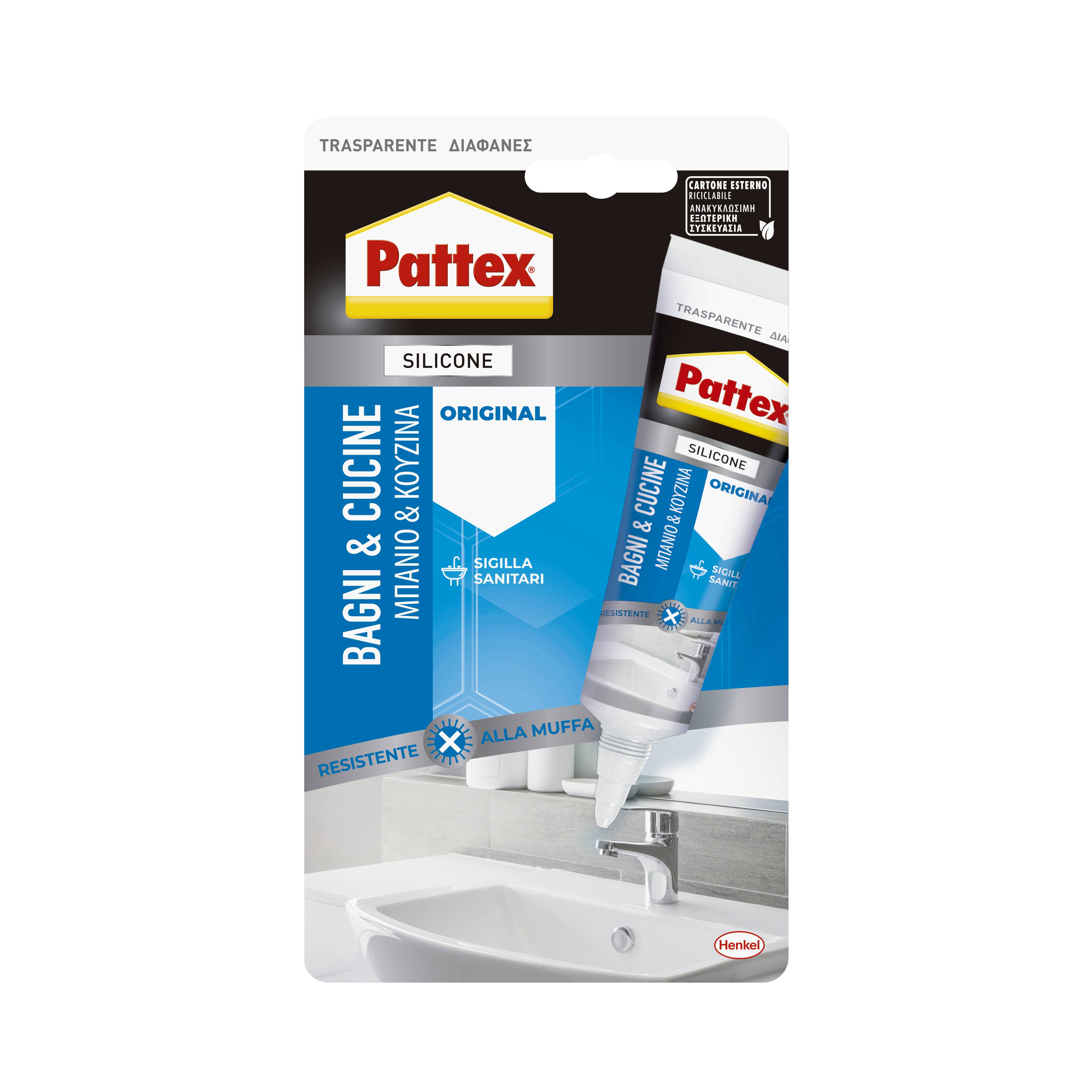 2814420 8004630928521 Pattex BagniCucine Original frontside 2814420 8004630928521 Pattex BagniCucine Original frontside